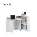 Work Concept Slim skrivebord 90 cm - sammenleggbart - hvit matt