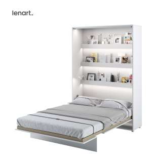 Skapseng Bed Concept 140 x 200 - vertikal - hvit matt