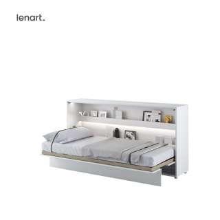 Skapseng Bed Concept 90 x 200 - horisontal - hvit matt