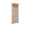 Polstret veggpanel Pedro - 60x156 - eik - beige