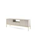 Tv-benk Nova 154x56 cm - cashmere matt - spiler