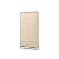 Garderobeskap Trend 101x210 cm - beige matt - til entre