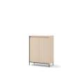 Skoskap Trend 79x105 cm - beige matt - til entre