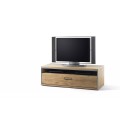 Tv-benk Espero 124x41 cm - Eik - Ferdig montert