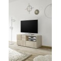 Tv-benk Danne 121 cm - Lys eik - Trelook