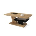 Stuebord Cliff 110 cm - Trelook - Svart matt