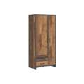 Garderobe Weston 90x200 cm - Trelook - Gammel look