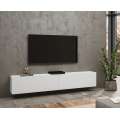 Tv-benk Ava 180x35 cm - Hvit