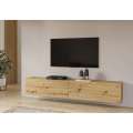 Tv-benk Ava 180x35 cm - Eik - Lav